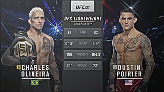 Oliveira vs Poirier Fight Highlights ufc ufc309 ufcfighter mma mmafighter [upl. by Fesoy]