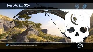 Halo 3  Tsavo Highway Skull Location [upl. by Etezzil959]