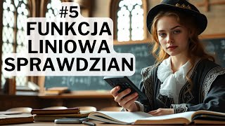 FUNKCJA LINIOWA  SPRAWDZIAN  KLASA 1  DZIAŁ 5  NOWA ERA  KLASÓWKA [upl. by Bedwell408]