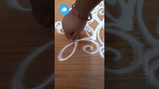 32 dots rangoli rangoli viralvideo viralshort trending kolam ytshorts [upl. by Tolman]