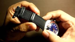 Hadley Roma Kevlar watch strap review [upl. by Ydnir]