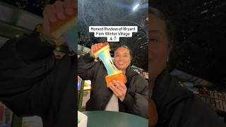 Review of Bryant Park’s Winter Village Food after Spending 120 bryantpark nyc nyclife nyclife [upl. by Metzger]