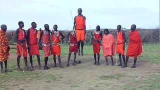 Masai Warriors Jumping [upl. by Asenev277]