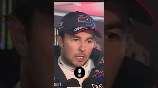 CHECO PEREZ🎙️🎙️ f1 checoperez formula redbullracing [upl. by Michigan]