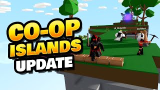 CoOp Islands Update in Roblox Islands [upl. by Dorej32]