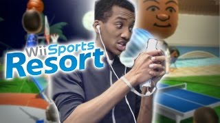 Wii Sports Resort Facecam  WE BACK IN HERE [upl. by Graniah]