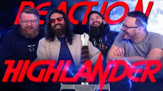 Highlander 1986  MOVIE REACTION [upl. by Nneb]