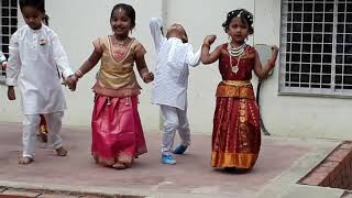 kannada dance by LKG kids cres [upl. by Najar]