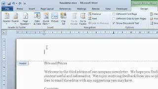 Word  Adding the document filename and pathname to a Header or Footer [upl. by Juliet]