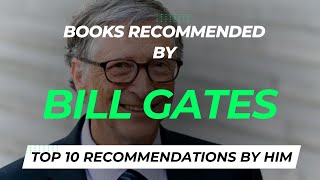 10 Books Bill Gates Recommends For Everyone to Read Once in Life [upl. by Urbanna]