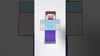 🧚Paperdiy🧚‍♀️Decorate with Sticker Book 👕Minecraft Steve asmr diy paperdiy [upl. by Sachiko]