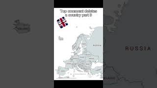 Top comment deletes a country part 3 mapping geography europe [upl. by Eiznekcam]