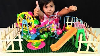 Bikin Miniatur Playground Dengan Mainan Anak [upl. by Varney336]