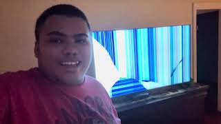 BROKEN TV SCREEN PRANK ON MY MOM [upl. by Doug]