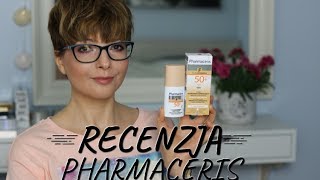 👩🏻‍⚕️Pharmaceris👩🏼‍⚕️  Recenzja  Lubię  Polecam Fluid OchronnoKorygujący z SPF50 [upl. by Michaella207]