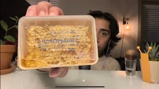 HONEYCOMB EATING ASMR [upl. by Cairns8]