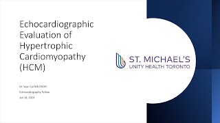 Echocardiographic Evaluation of Hypertrophic Cardiomyopathy HCM [upl. by Archie]