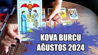 KOVA BURCU AĞUSTOS AYI TAROT FALI ♒İLİŞKİLERDE ŞANSLI DÖNEMDESİN 🍀KOVA BURCU AĞUSTOS 2024 YORUMU [upl. by Ayekat124]