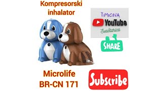 Kompresorski inhalator Microlife BRCN 171 [upl. by Lonergan208]