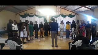 Kavango Regional Youth choir and Oshakati Youth Choir doing Our Father a rendition by SNascimento [upl. by Mcbride589]