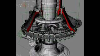 AS350 Riduttore Epicicloidale [upl. by Ollecram622]