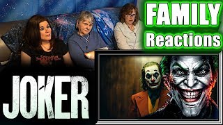 JOKER  teaser trailer  FAMILY Reactions [upl. by Ashlin799]