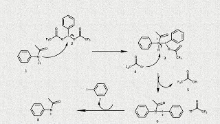 Paracetamol síntesis III mecanismo [upl. by Lrig]