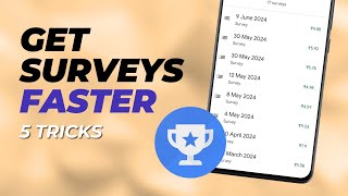 How To Get Surveys Faster in Google Opinion Rewards Updated [upl. by Ardnuhsed]