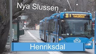 Nya Slussen  Saltsjöbanan i Henriksdal [upl. by Guenna]