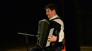 The great accordionist Pietro Adragna in our garden theatre la Fraschetta [upl. by Akinyt]