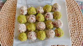 Quick and easy Tahini Date Balls [upl. by Enisaj]