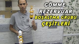 SEREL GÖMME REZERVUAR SİFON BOŞALTMA GRUBU ÇEŞİTLERİ [upl. by Hedvig693]