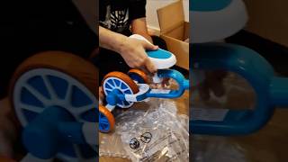 Amazon Toddler Bike Unboxing amp Assembly  2YearOld’s First RideAmazonFinds basicfun kidstuff [upl. by Isidro]