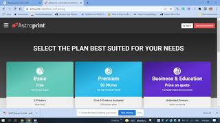 Astroprint tutorial [upl. by Hamlen]