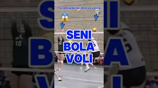 Wasit be like  Ngapain Lo 🤣 ramonadi76 volleyball [upl. by Salina]