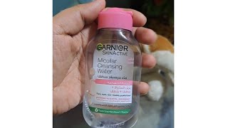 Garnier Micellar Cleansing water garniermicellarwaterskincareproduct [upl. by Nyleahs]