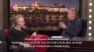 3 Zdeněk Postler  Show Jana Krause 4 5 2016 [upl. by Adaner]