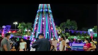 Tarapoto  Población de Tarapoto recibe la Navidad en la plaza Mayor de su ciudad  Tarapoto 2022 [upl. by Ahseihs725]