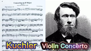 Kuchler Violin Concerto in D Major Op15 In the style of Antonio Vivaldi with score [upl. by Ayatan]