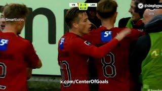 Vejle Vs Lyngby 20 All Goals Analysis amp Extended Highlights Result [upl. by Nahtanoj]