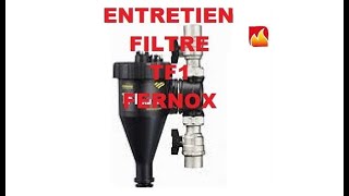 Entretien filtre antiboue TF1 Fernox [upl. by Ledoux]