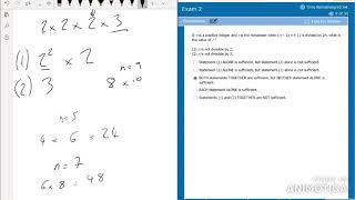 GMAT Test 800 Score in 90 minutes full test with techniquesexplanations All questions correct [upl. by Areit217]