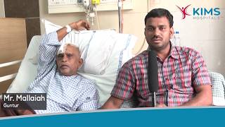 Mr Mallaiahs Testimonial  FTP Decompressive Craniectomy  Dr Manas Kumar Panigrahi [upl. by Odlaumor]