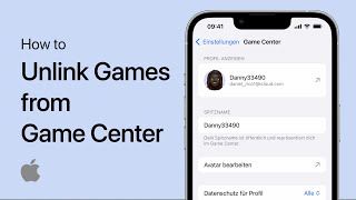 How To Unlink Games amp Apps from Game Center  iOS Tutorial [upl. by Nikolas]