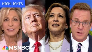 Countdown to the 2024 election Day 84  MSNBC Highlights [upl. by Belshin]