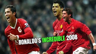 Cristiano Ronaldo Incredible 2008 Greatest Talents amp Goals 🐐⚽ [upl. by Einra57]