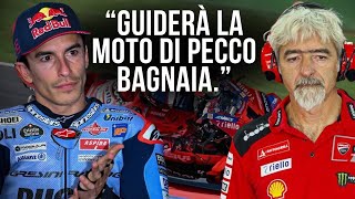 MÁRQUEZ utilizzerà la DUCATI di PECCO a BARCELLONA [upl. by Vange555]