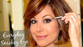 Everyday Neutral Smokey Eye Tutorial [upl. by Budwig8]