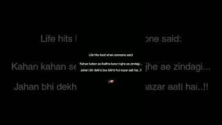 Nazar aati hai 💔🔥🥺 shazerPoetry shorts poetry [upl. by Aiynat522]