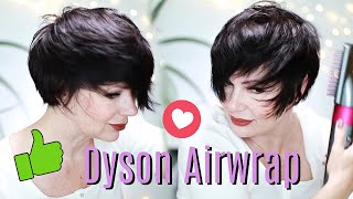 DYSON AIRWRAP TUTORIAL für kurze Haare I Haarstyling Routine I KatisWeltTV [upl. by Gavra8]